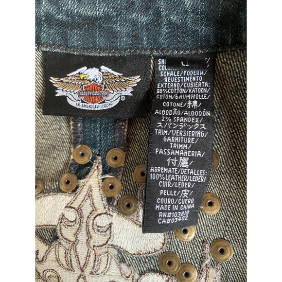 Authentic Harley Davidson Jacket – sz Lg - Picture 8 of 16